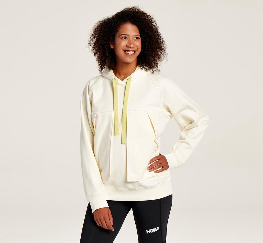 Hoka One One Bondi - Women Hoodie - White,Australia BLY-375469